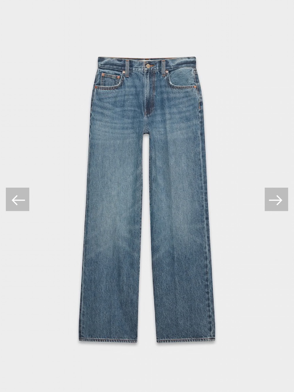 Aritzia Denim Forum The Farrah Hi-Rise Wide Jeans